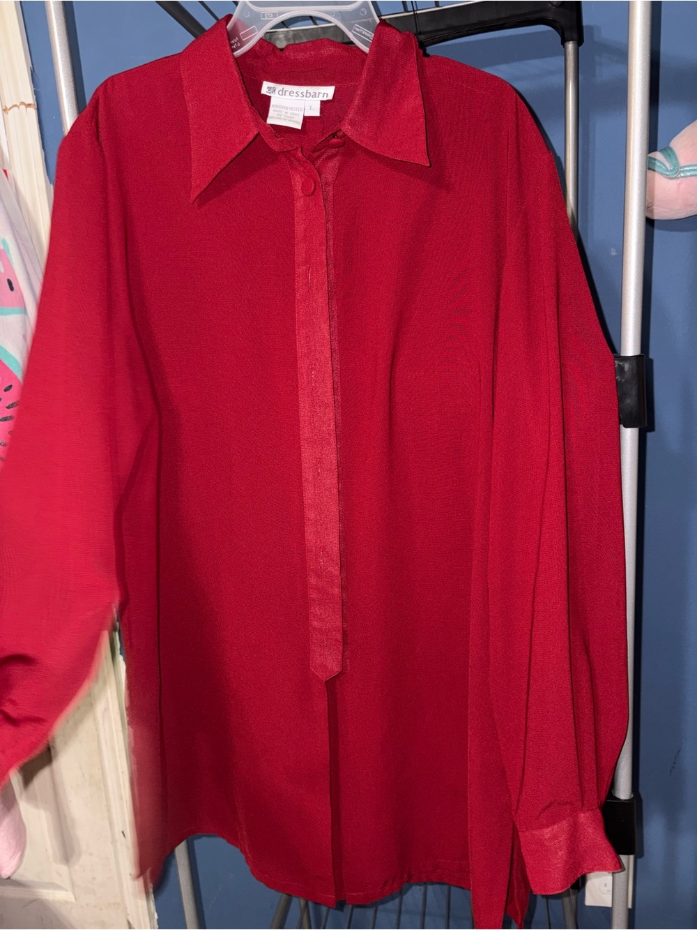 Dress Barn Red Top